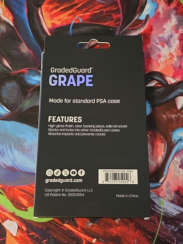 Graded Guard Grape Limited Edition PSA