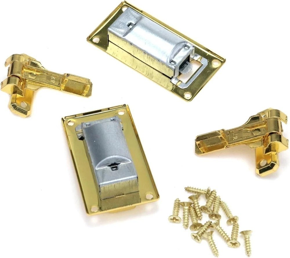 2 Pcs Tool Box Hasp Luggage Combination Lock Briefcase Replacement