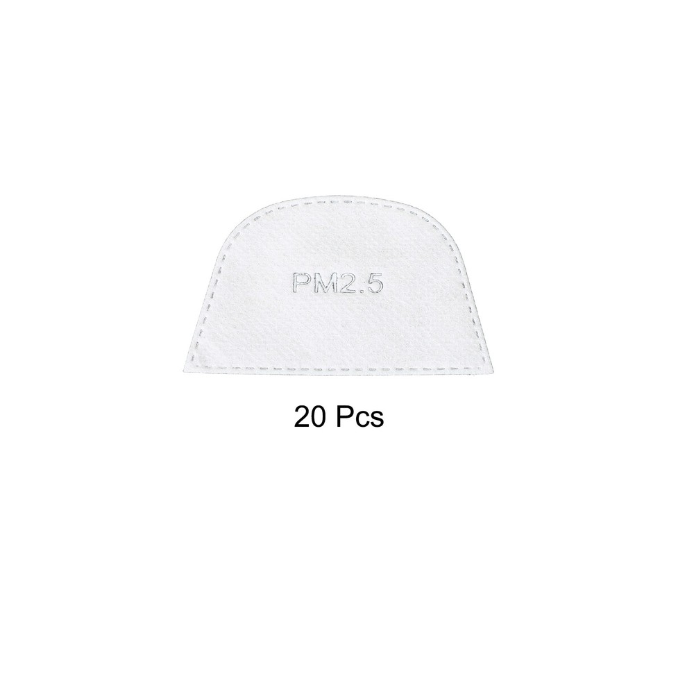 20Pcs Full Safety Face Shields Filter Gaskets, Face Shields Replacement