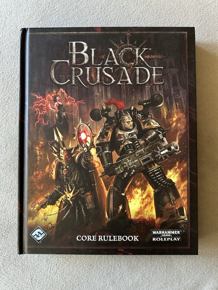 Black Crusade Core Rulebook Fantasy Flight 40k RPG