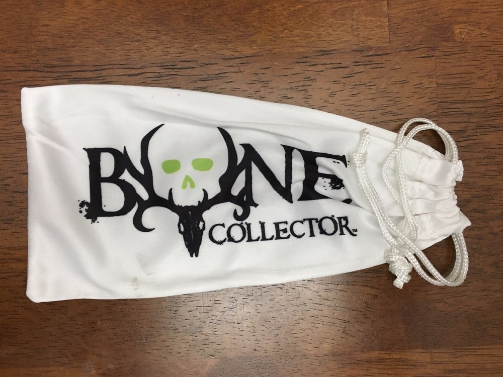 Six (6)Bone Collector Drawstring Pouches
