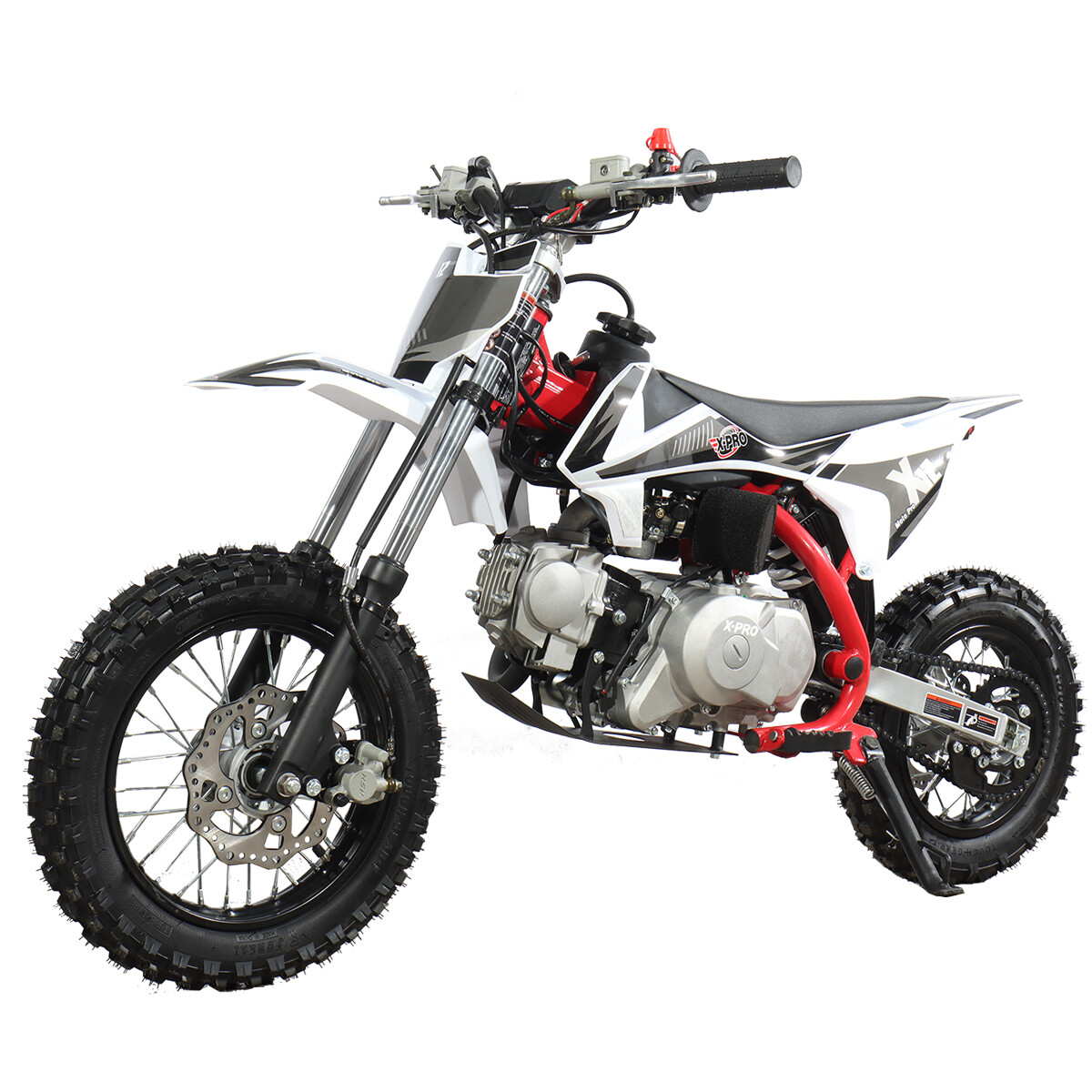 X-PRO X12 110cc Dirt Bike Pit Bike 4 Stroke Gas Powered Off Road Electric Start