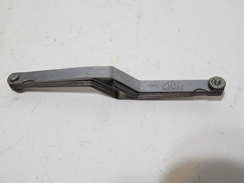 MAC TOOLS FG275 OFFSET FEELERS GAGE