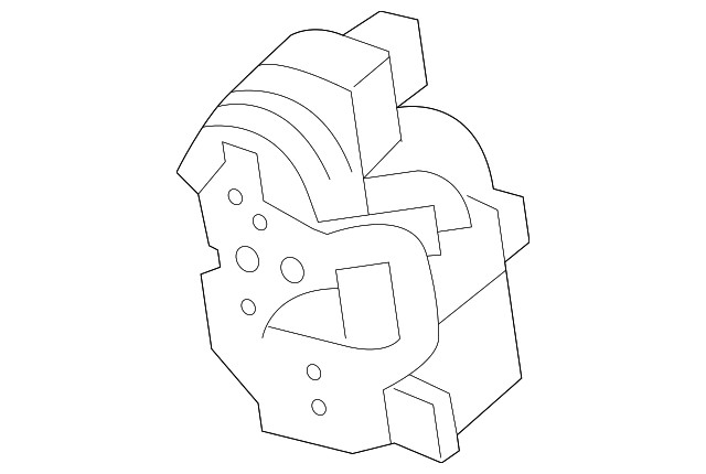 Genuine GM Door Latch Assembly 13560689