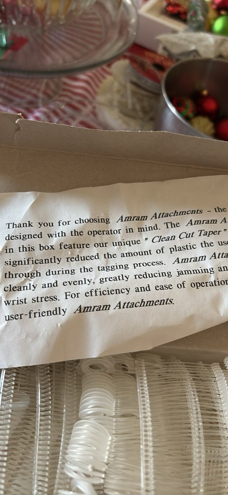 Amram C-hooks Box Of 5000. New In Box.
