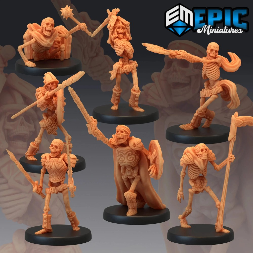 Skeleton Army Miniature