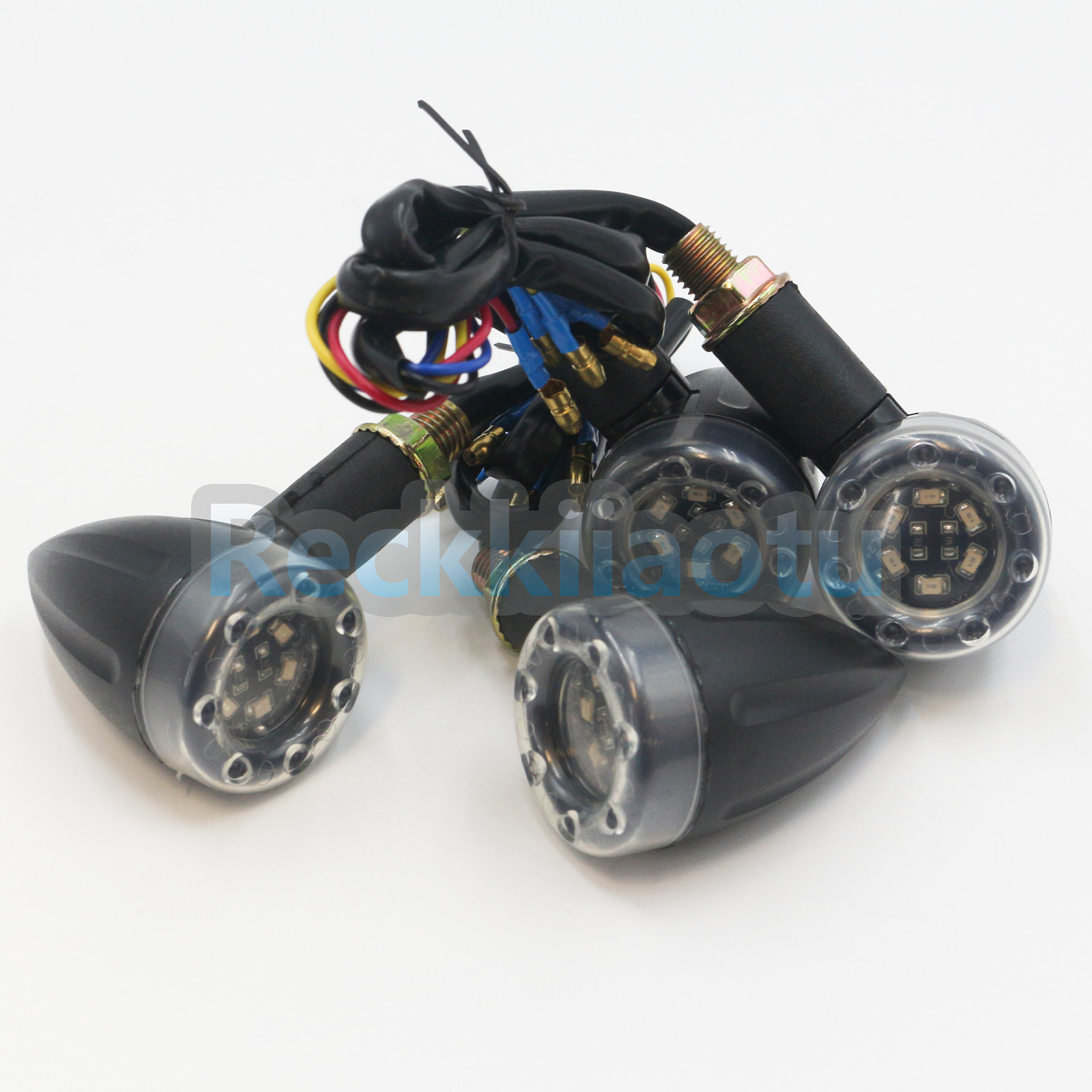 4X Turn Signal Lights FOR Honda Shadow VLX 600 Shadow ACE/ Aero/ Spirit 750 1100