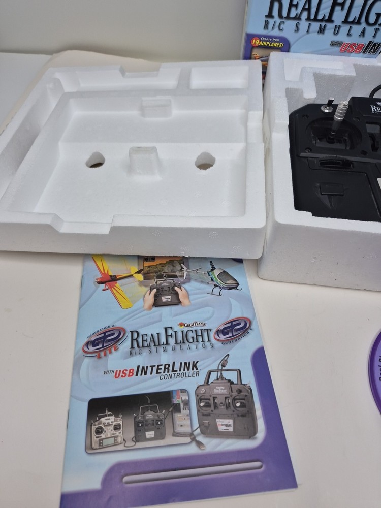 Great Planes RealFlight R/C Flight Simulator With USB Interlink Controller