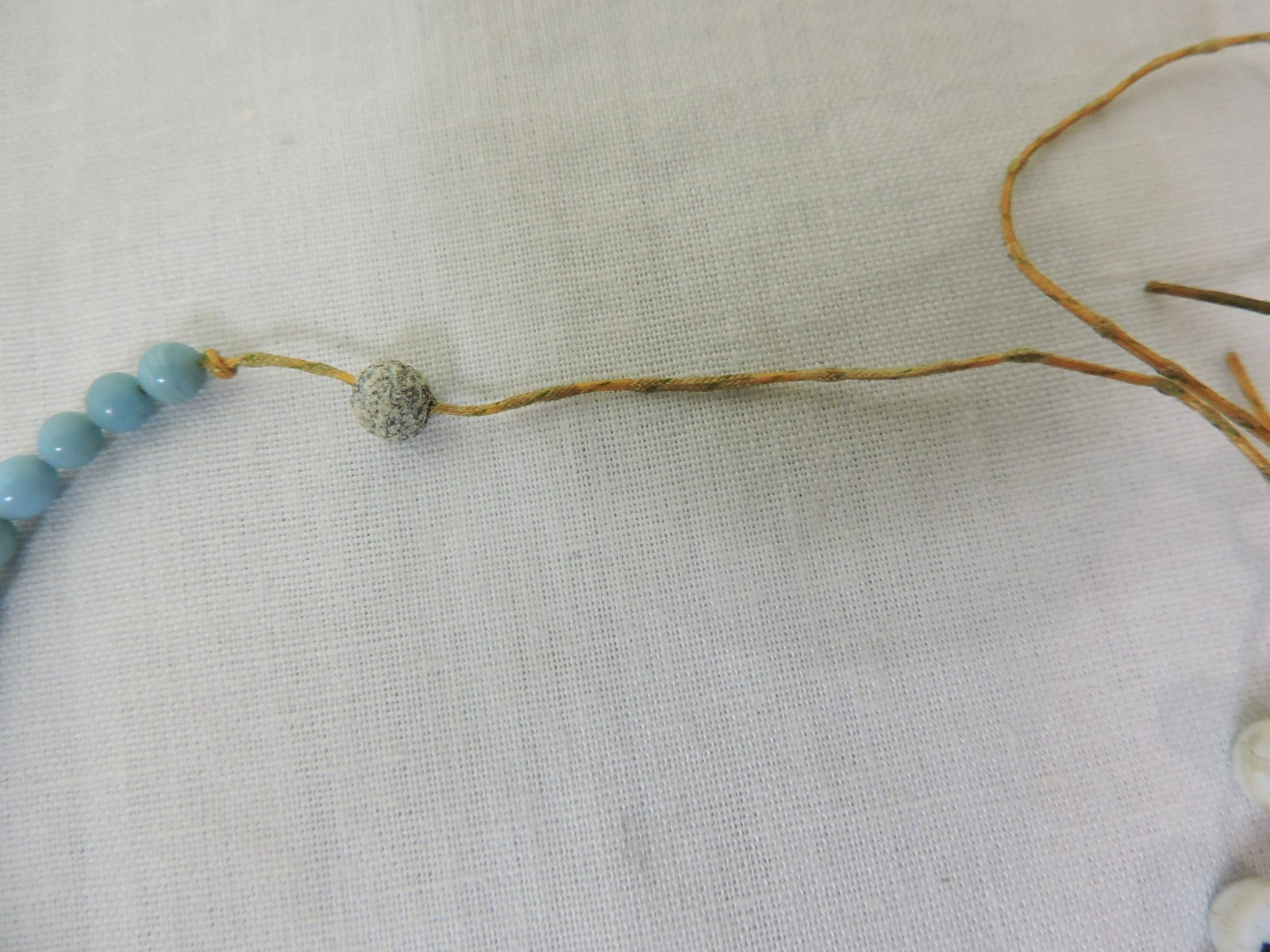 Vintage Beaded Hospital ID Last Name MARINELLI Baby Boy 1950's