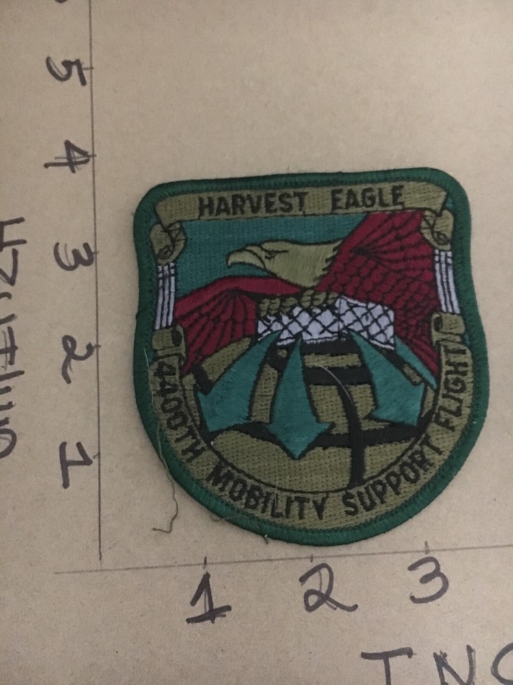 USAF 4400th Mobility Support Flight Squadron subdued patch 5/3/25