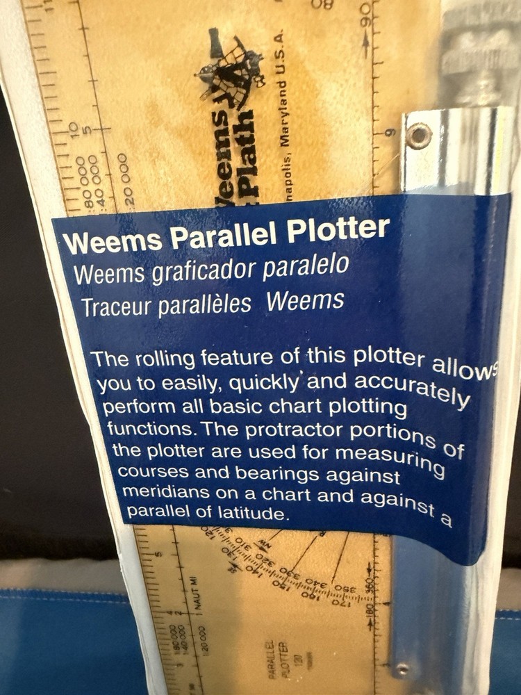 Weems & Plath Compact Parallel Plotter Item #120