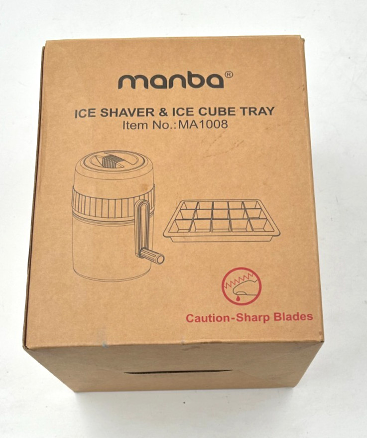 Manba Ice Shaver & Cube Tray - MA 1001