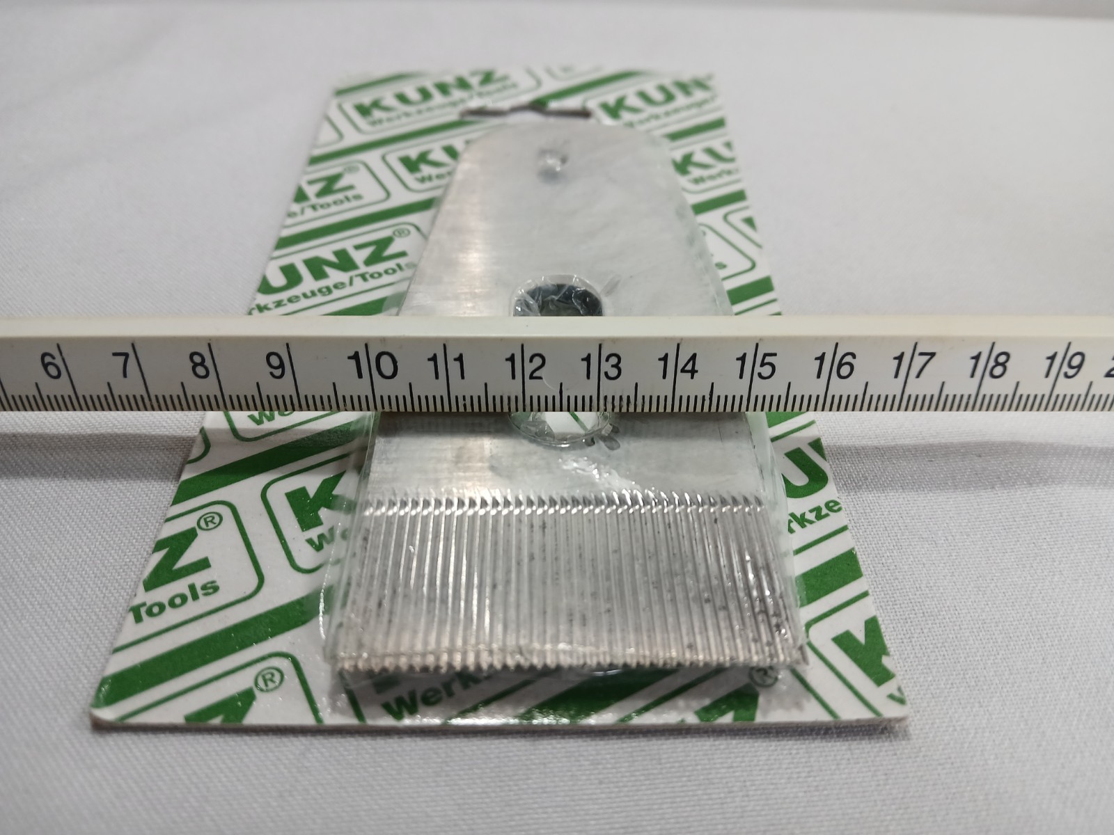 Vintage Rare KUNZ Toothed Blade for KUNZ Plus no.62 Jack Plane. New,Old Stock