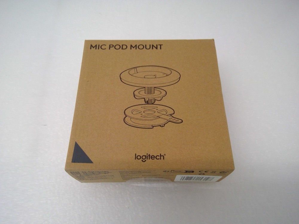 Logitech Rally Mic Microphone Pod Mount for Desktop or Ceiling (Graphite)
