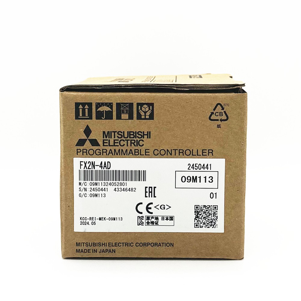 Mitsubishi Expansion Module FX2N-4AD Programmer Controller 4-channel input
