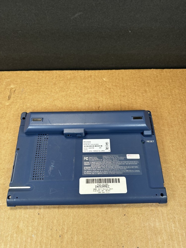 Intermec Norand 6642 Pen Computer Tablet Works No Charger!!!