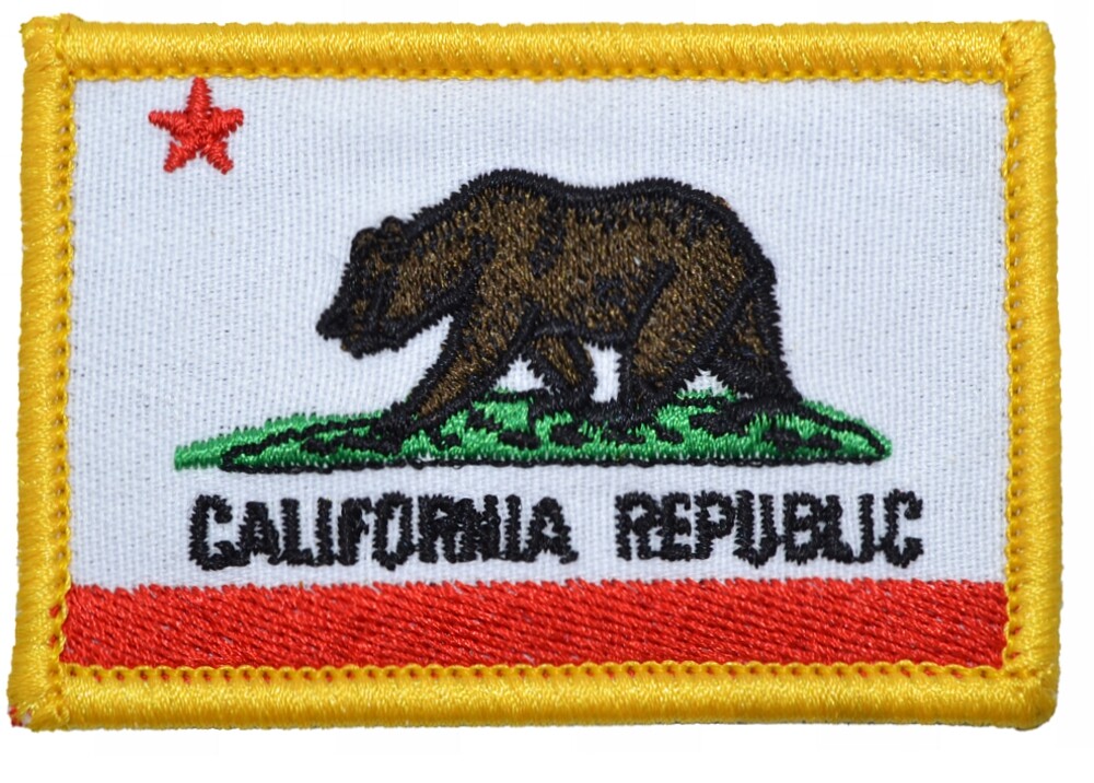 California Republic State Flag - 2x3 Patch