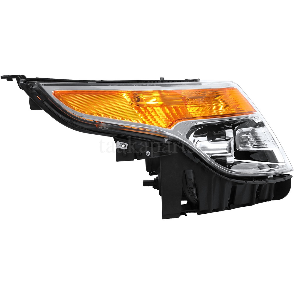 Headlight Pair Halogen For 2011-2015 Ford Explorer Headlamp Driver Passenger 12
