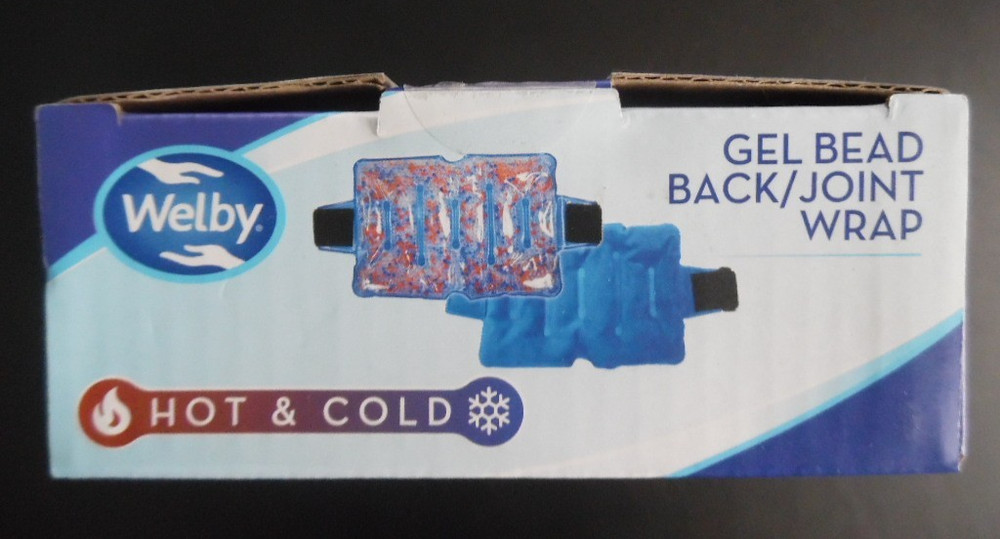 WELBY GEL BEAD BACK/JOINT WRAP-HOT & COLD THERAPY