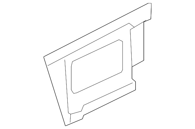 Genuine GM Driver Side Body Side Outer Panel Rear Lower Extension 22786533