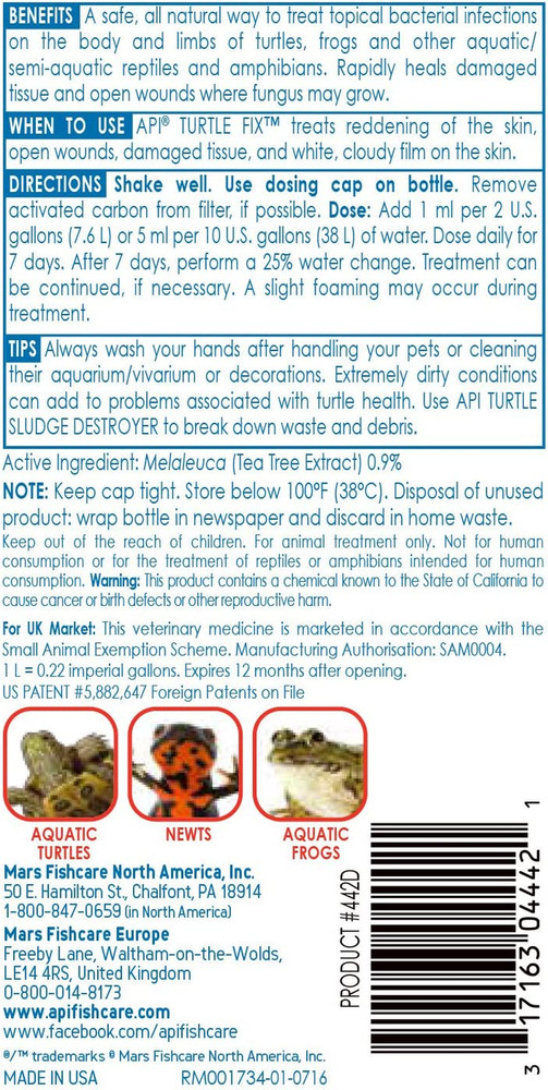 TURTLE FIX Turtle Remedy 8-Ounce Bottle