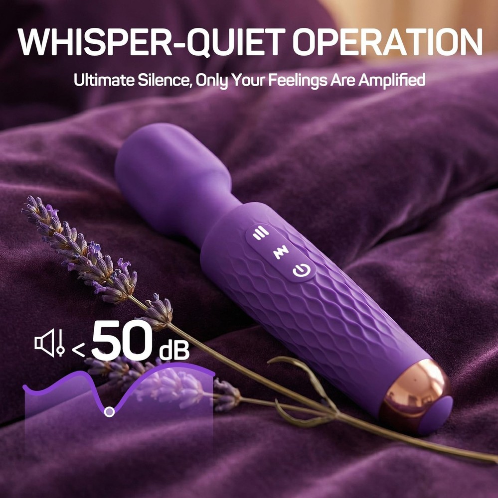 Rechargeable Cordless Percussion Massager, 20 Modes & 8 Speeds, Handheld Pers...
