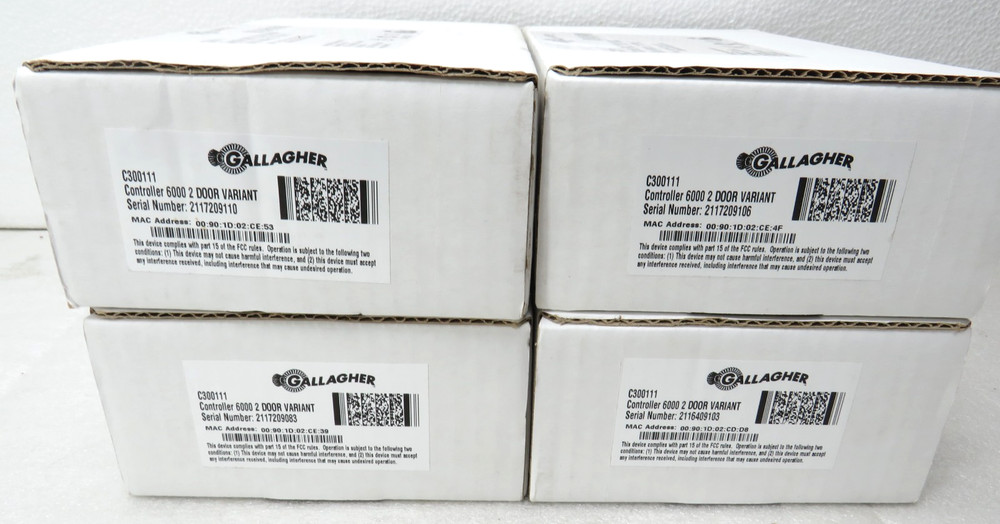 Gallagher C300111 Controller 6000, 2 Door Controller (FACTORY SEALED) [CTH]