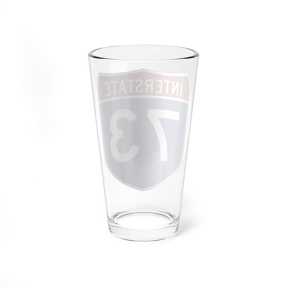 Interstate 73 (U.S. Highways) Pint Glass 16oz