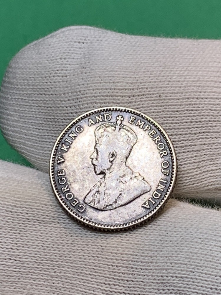 1927 Straits Settlements Silver 10 Cents (A2285)