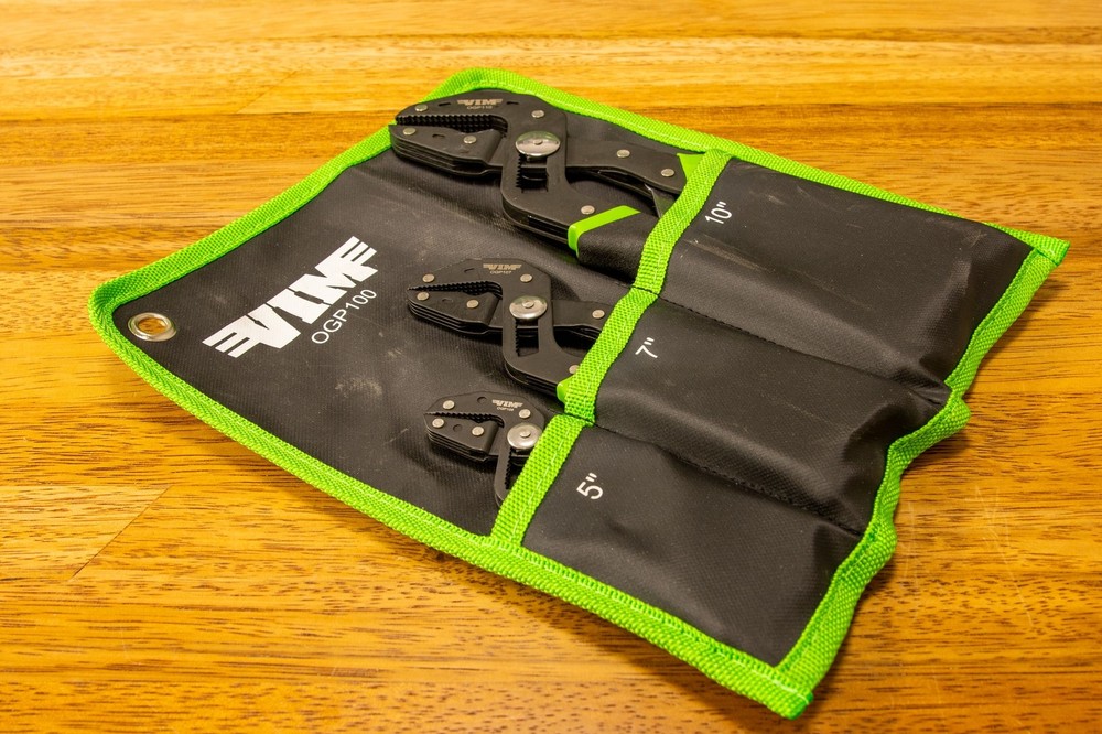 VIM Tools 3 Pc. Orca Grip Auto Adjusting Plier Set OGP100