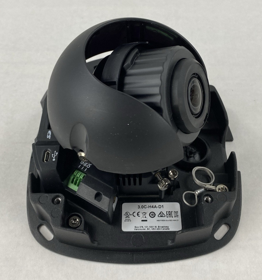 Avigilon 3.0C-H4A-D1 Dome Camera Untested
