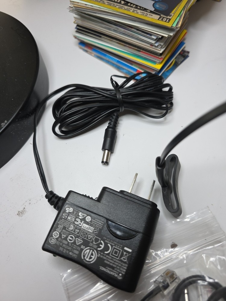 PLANTRONICS CS540 Wireless DECT Headset Black With APV-63 EHS Adapter Open Box