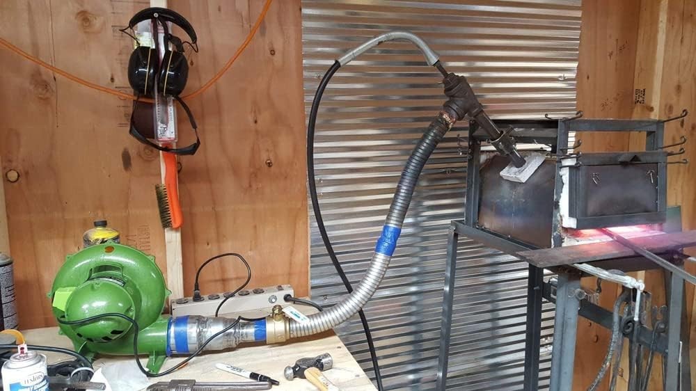 110V 250W Electric Blacksmith Forge Blower