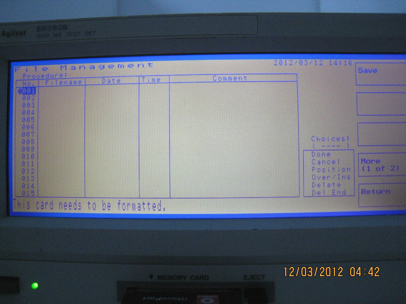 Agilent /HP E6392B GSM Mobile Station Test Set