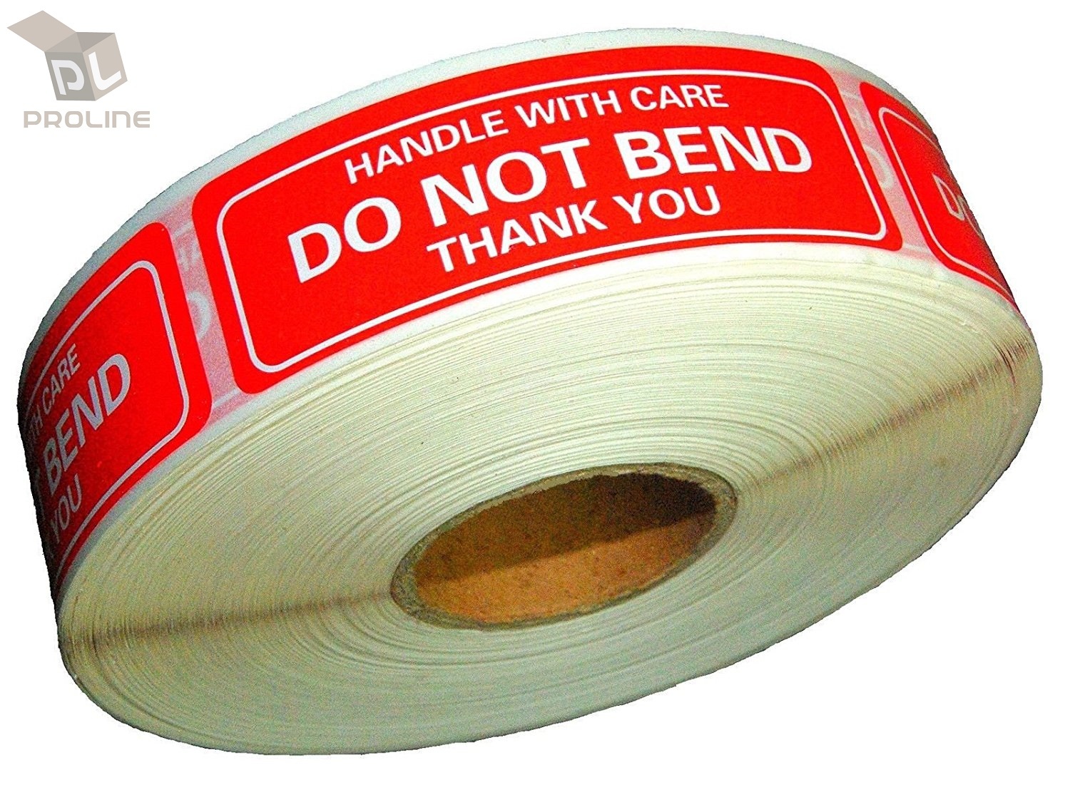 One Roll 1000 1 x 3 DO NOT BEND HANDLE WITH CARE Stickers Labels Easy Peel