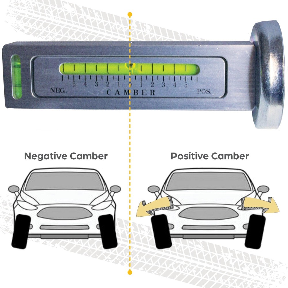 Magnetic Camber Gauge for Wheel Alignment