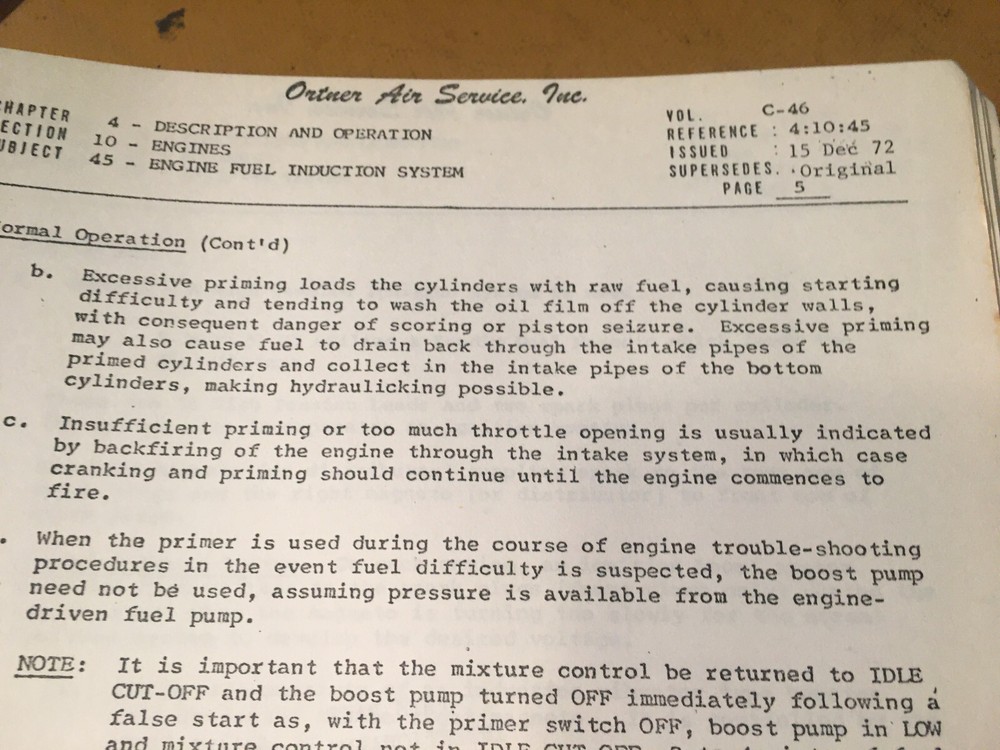 Curtiss C-46 Commando Operators Manual, OPS