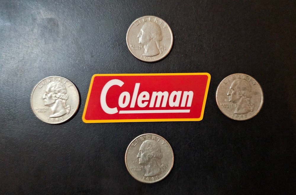 Coleman Lantern Stickers ("Magnetic Edition")
