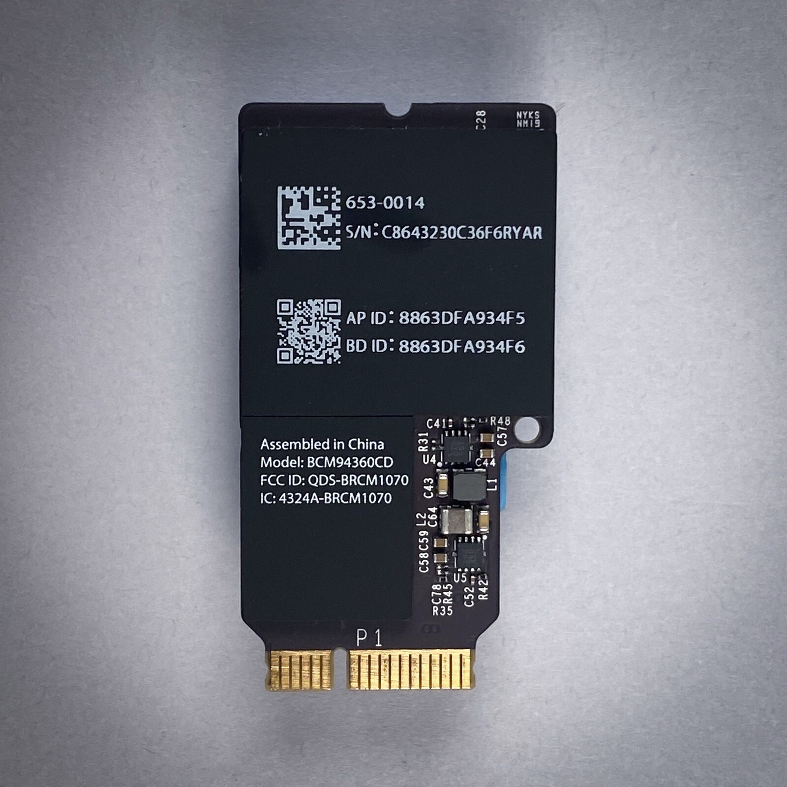 UPGRADE KIT for Apple Mac Pro 4,1 or 5,1 / Wifi 802.11ac / Bluetooth 4.0 / Combo