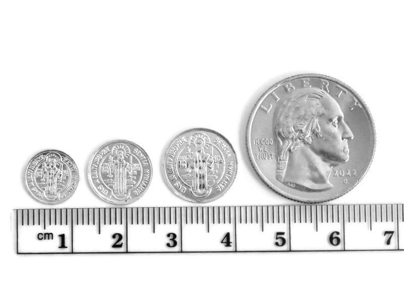 ST. Benedict Arras Small .925 Sterling Silver