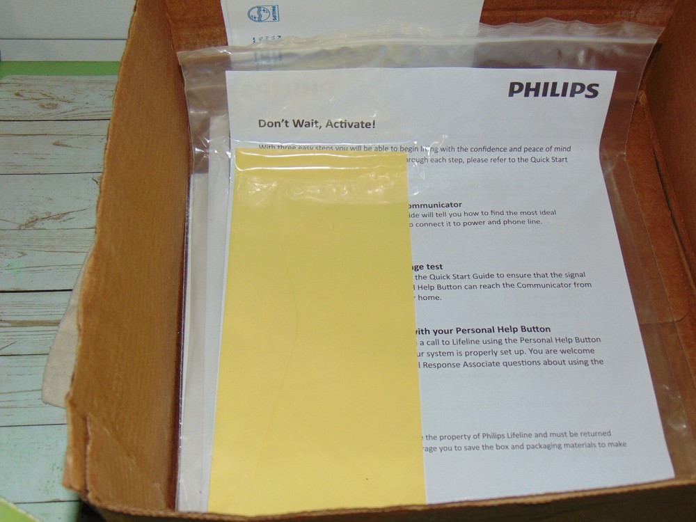 Emergency Alert System Philips Lifeline 6800AT