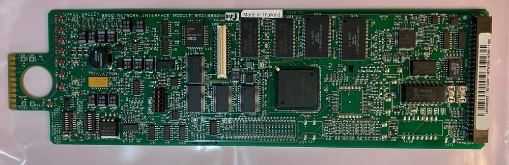 Grass Valley Gecko 8900 Network Interface Module Board 671-4852
