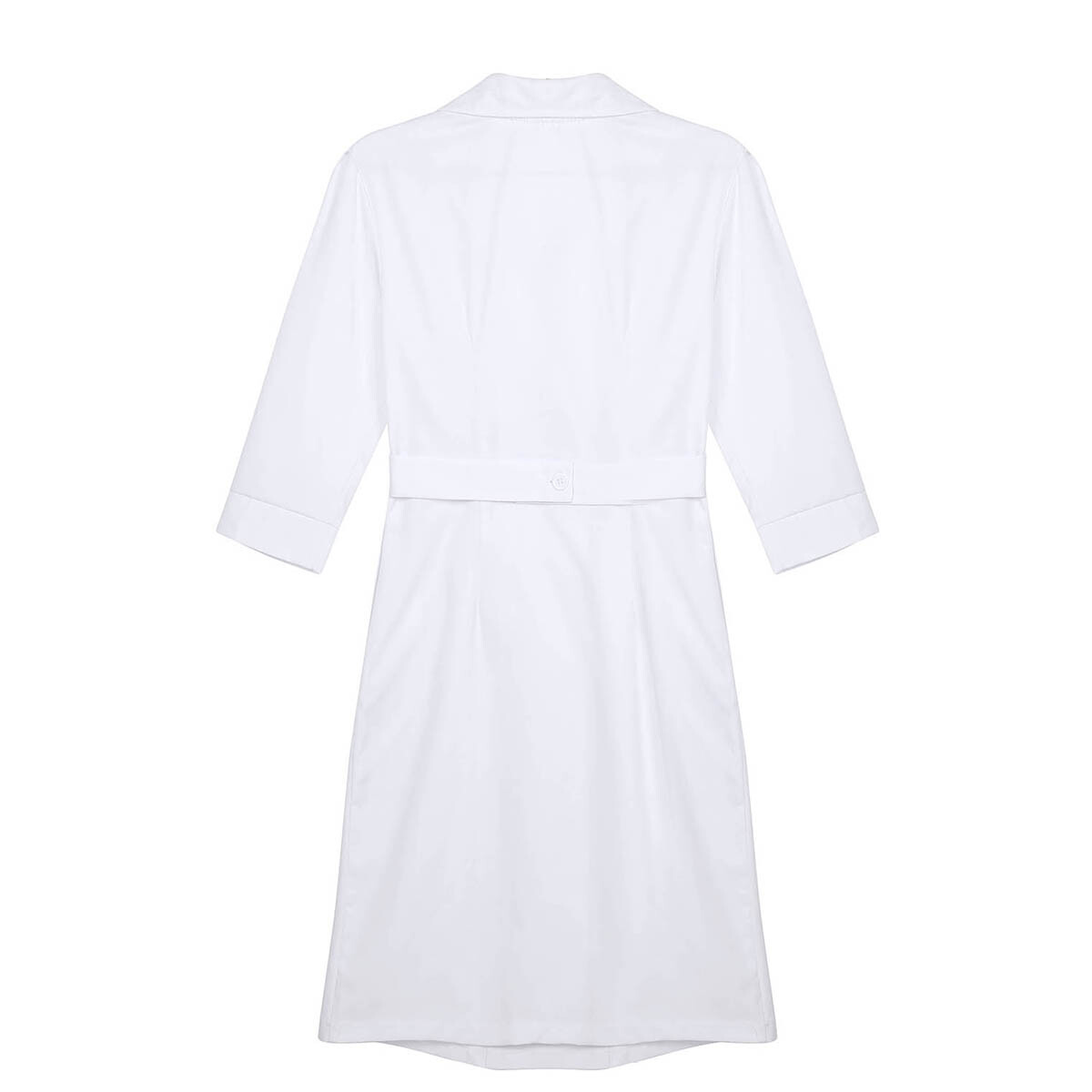 Women Adult Hospital Medical Doctor Nurse Uniform Scrub Tops Lab Coat Long Dress