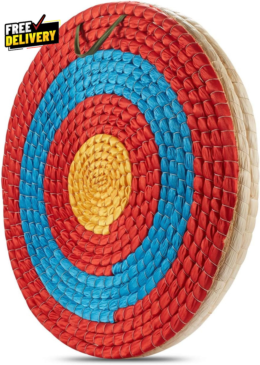 Traditional Hand-Made Straw Archery Target Arrow Target for Recurve Bow Longb...