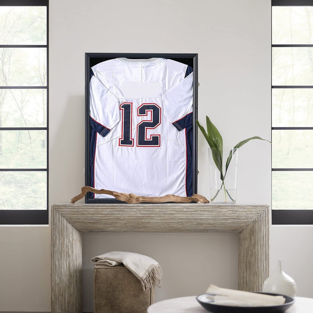Temgee 2XL Jersey Display Frame - Large-black matte, Black