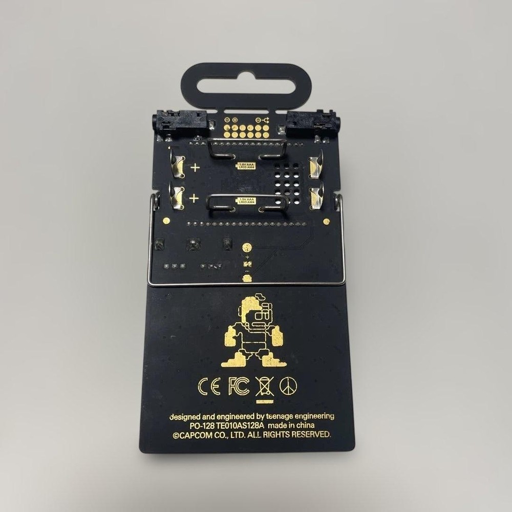 Teenage Engineering PO-128 Mega Man Pocket Operator Sampler Sequencer