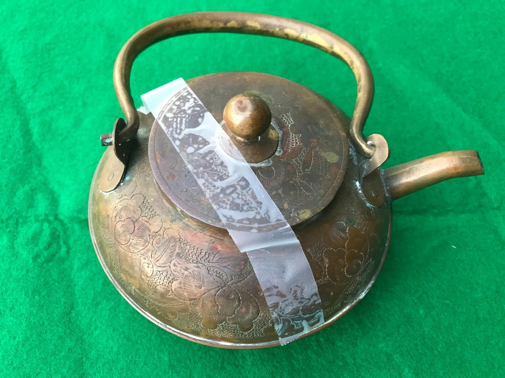 Vintage Cooper Teapot CHINA ETCHED TEA POT