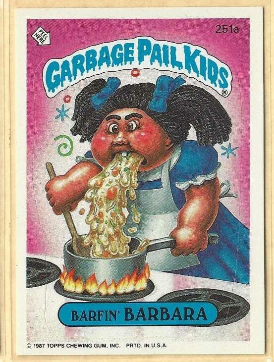 1987 TOPPS GARBAGE PAIL KIDS SERIES 7 GPK OS7 SINGLES WITH VARIATIONS, YOU PICK