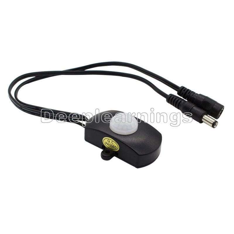 DC5-24V LED 5A Strip Automatic MINI PIR Infrared Motion Sensor Detector Switch