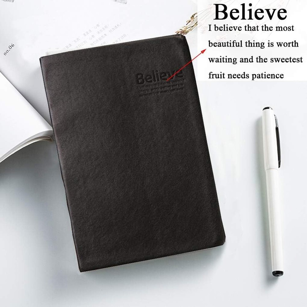 Thick Leather Journal Notebook 720 Pages Retro Thick Lined Paper Writing Journal